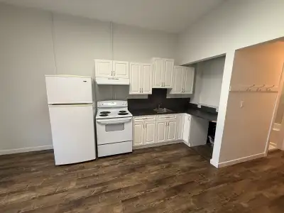 Newly renovated bachelor suite for rent in downtown Vanderhoof. Available July 15th. $1,050 per mont...