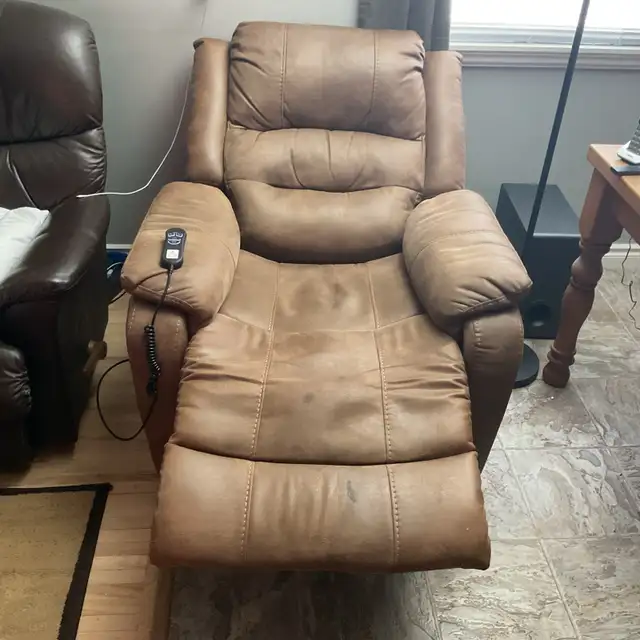 Brown Electric Recliner