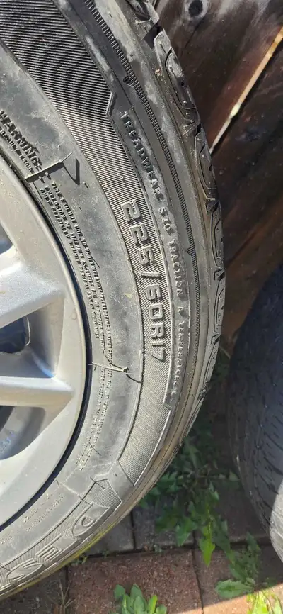 Selling 4 Firestone Destionation Winter Contact SL Plus tires with Nissan rims. Used like new. $400...
