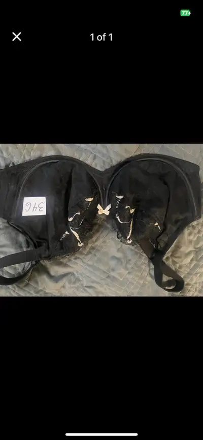 34 G wired bra!, View more