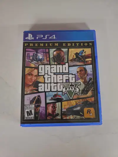 Grand Theft Auto V 5 PlayStation 4 premium edition , View more