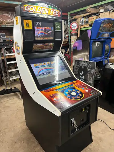 Title says it all! Awesome condition Golden Tee Live 2025 Commercial edition! Enjoy at home on freep...