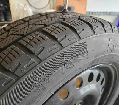 A set of 17 inch winter tires in very good condition. Tires come with steel rims and have lots of tr...