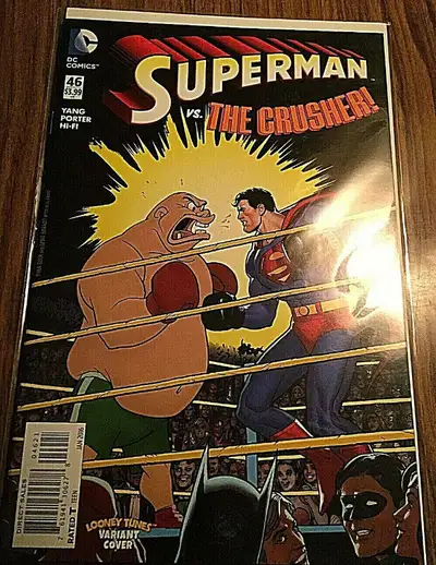 DC COMICS Superman vs the Crusher 2016 #46 Looney Tunes Variant, View more