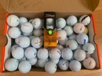 100 assorted brands Golf Balls incl. NEW Titleist Pro V1