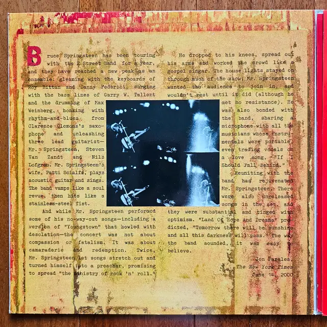 Bruce Springsteen & E Street Band "Live In New York City" VINYL62864363151489121