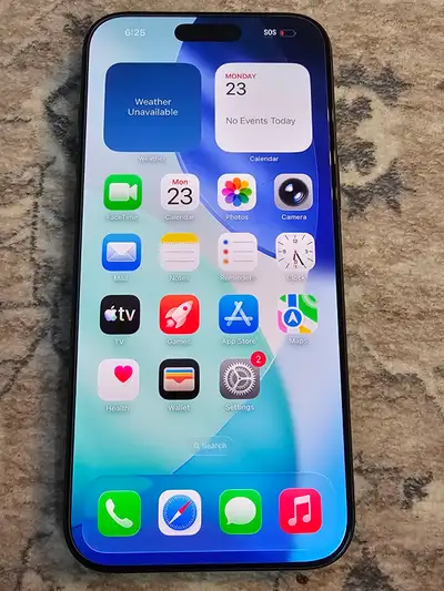 Blue iPhone 17 Pro Max 256GB - Warranty Dec 2026 - Physical Sim, View more