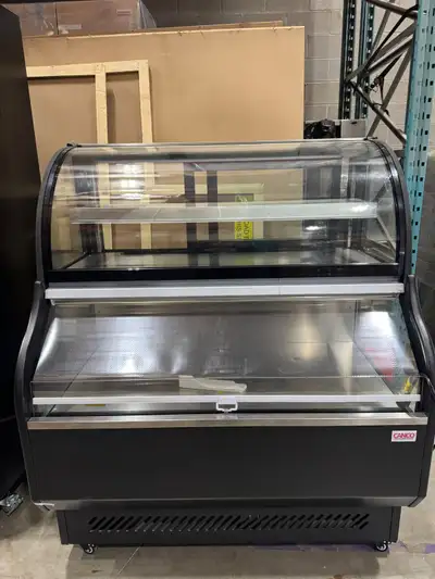 Canco RTS-510L Dual Service Refrigerated Open Display Case, View more