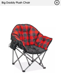 Brand new Uline Plush chair- King size