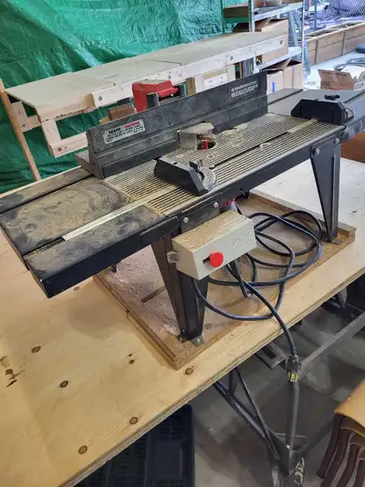 I am selling a used Craftsman router table and router, a reliable addition to any woodworking shop f...