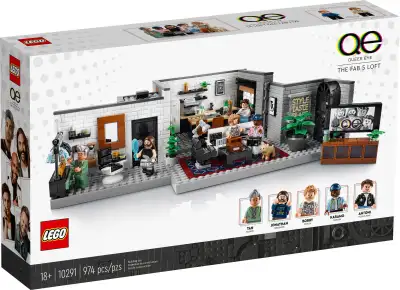LEGO Icons 10291 Queer Eye (2021) 974 Pcs, View more