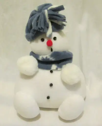 Decorative Fleece Snowmen, View more