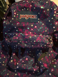 Jansport Backpack, multicoloured, brand new