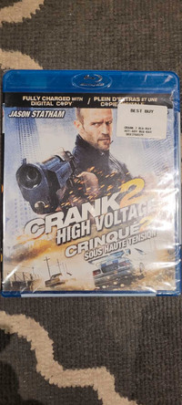 Brand New sealed Crank 2 High Voltage Blu-Ray DVD