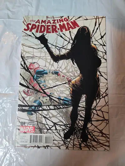 AMAZING SPIDERMAN 4 Comic 1ST APPEARANCE of SILK RAMOS Variant N, View more