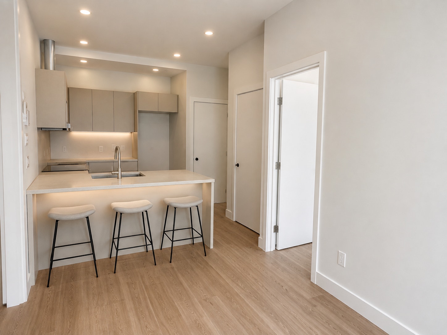 Condo tres lumineux et spacieux de 2 chambres à Rosemont — photo 2