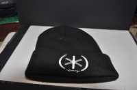 speck Beanie black cap hat port & compagny 100% acrylic unisex