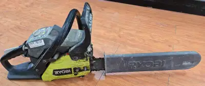 RYOBI CHAINSAW RY3714 WITH SHEILD, View more