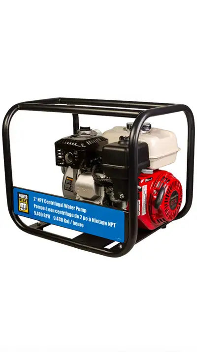 New Honda water pump, GX200 model, high quality and very easy to use. Pick up or delivery (North Edm...