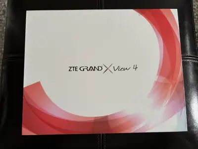 Selling a ZTE Grand X View 4 tablet that's brand new. It comes complete with its original box and ch...