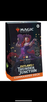 MTG Outlaws of Thunder Junction Commander Deck (Most Wanted)) 