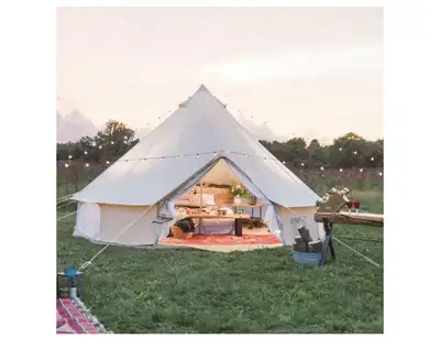 Dream House Waterproof Luxury Four Seasons Family Camping Bell T, View more