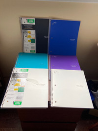6 Brand New Notebooks For Sale
