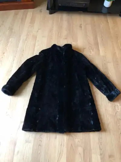 Manteau de fourrure véritable de vison longueur 3/4 (39 pouces), View more