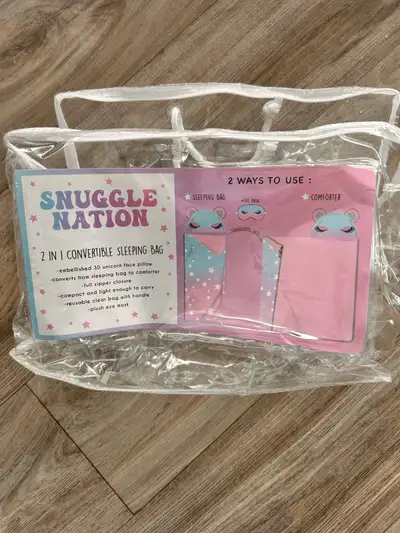 2 in 1 unicorn comforter sleeping bag, View more