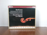 CD Box Set - (4) Beethoven Sonatas Violin/Piano-Oistrakh/Oborin