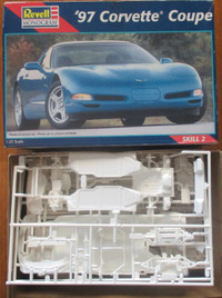 Revell Monogram 1:25 scale '97 Corvette Coupe Model Kit #85-2490