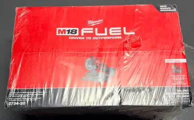 Milwaukee M18 FUEL Cordless 10 inch Dual Bevel Miter Saw - New, View more
