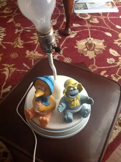 Vintage Cookie Monster Lamp and Night Light, View more