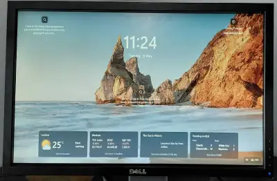 HDMI Dell Monitor 24", View more