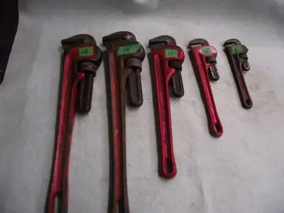 5PCS PIPE WRENCHES, View more