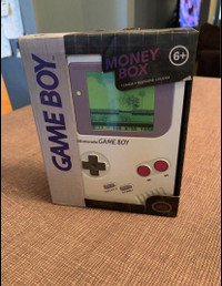 Nintendo's Retro GAME BOY 6 inch MONEY BOX BANK