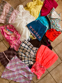 Girls Summer Dresses and Skirts Bundle