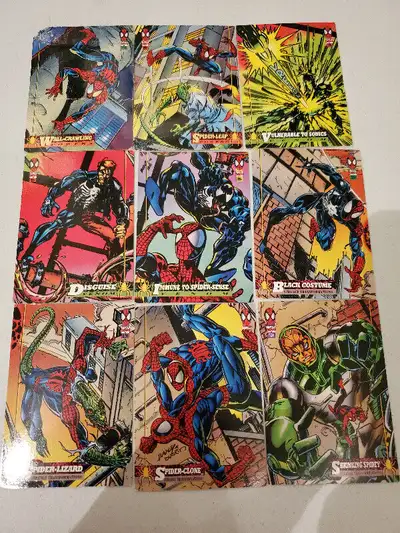 Fleer Ultra Marvel Spider-Man 1994 Cards (41 Cards) RARE SLAYERS, View more