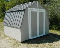 STORAGE SHED 8'x8' for farm, town or lake Metal Roof