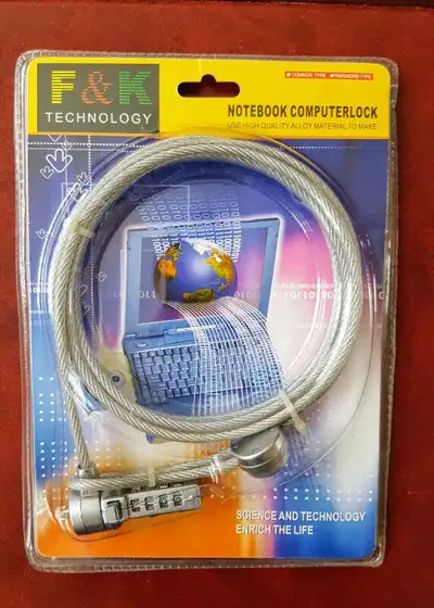 F&K Technology - Notebook Computer Lock (Brand New), View more