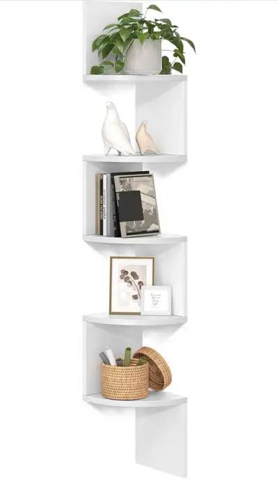 Brand new VASAGLE Corner Shelf Wall Mount, View more