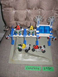 Rare~LEGO VINTAGE SPACE #6930 SPACE SUPPLY STATION 1983 COMPLETE