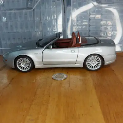Maisto Maserati Spyder - Silver - Scale 1:18 - $20.00, View more