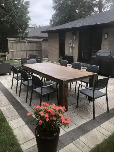 Outdoor patio furniture 3 inch thick solid wood frames , View more