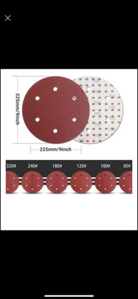 Sanding Abrasive Discs, 30PCS 9-InchFor Drywall Sander 