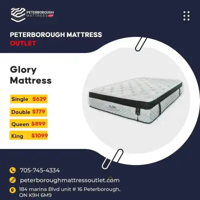 HIGH QUALITY CANADIAN MADE MATTRESSES!! UPTO 75% OFF!! , View more