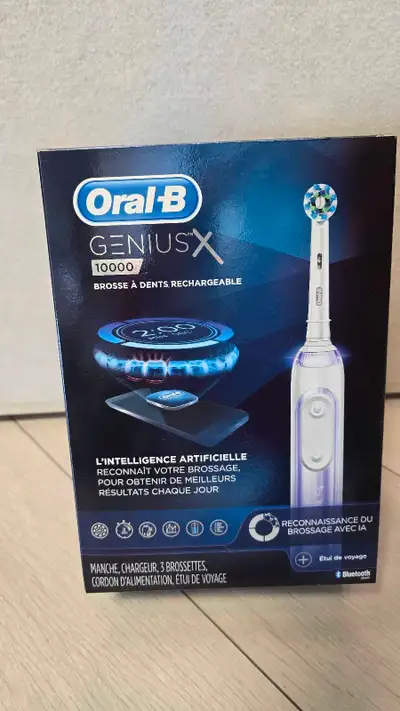 Brand new and sealed. Purple version. Comes with charging travel case, dock and spare attachments. S...