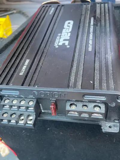 4 channel Stereo amplifier, View more