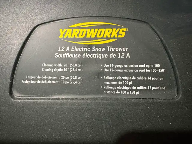 NEW Snow Thrower in Snowblowers in Mississauga / Peel Region - Image 8