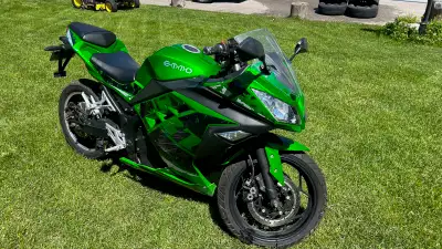 Emmo Zone S3 E-Bike - Kawasaki Ninja Style120km Range - Great bike for commuting within 50km range....